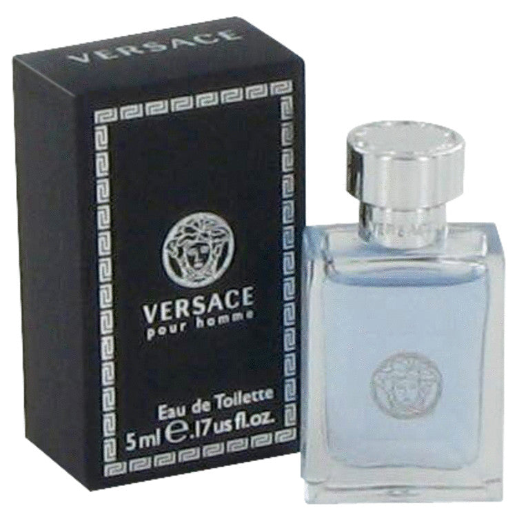 Versace Pour Homme by Versace Mini EDT .17 oz for Men Default Title Beauty & Fragrance - Tophatter Daily Deals