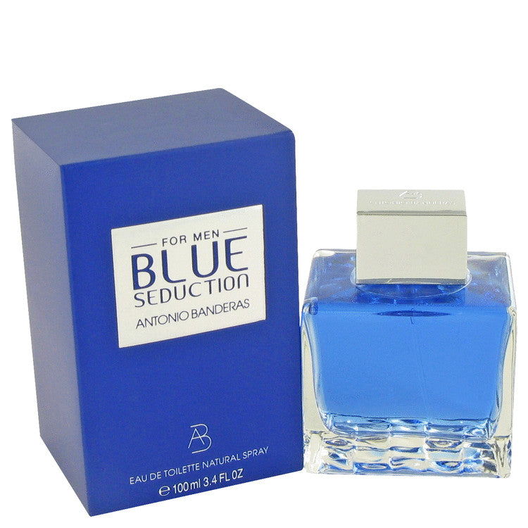 Blue Seduction by Antonio Banderas Eau De Toilette Spray 3.4 oz for Men Default Title Beauty & Fragrance - Tophatter Daily Deals