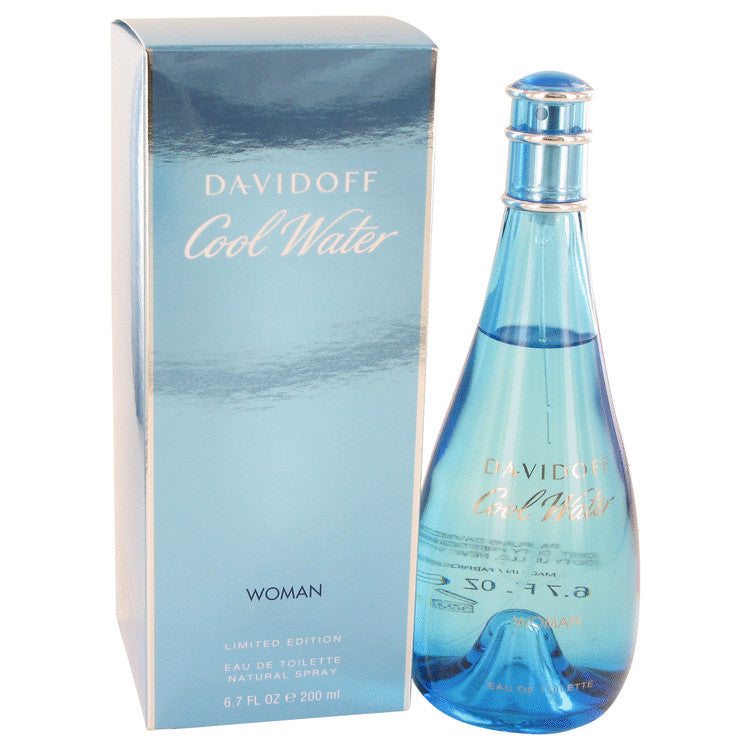 COOL WATER by Davidoff Eau De Toilette Spray 6.7 oz for Women Default Title Beauty & Fragrance - Tophatter Daily Deals