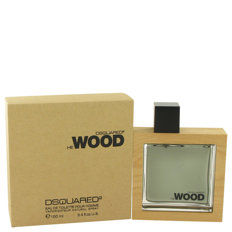 He Wood by Dsquared2 Eau De Toilette Spray 3.4 oz for Men Default Title Beauty & Fragrance - Tophatter Daily Deals