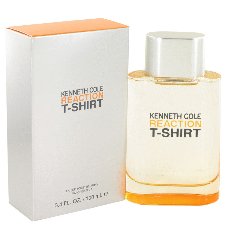 Kenneth Cole Reaction T-Shirt by Kenneth Cole Eau De Toilette Spray 3.4 oz for Men Default Title Beauty & Fragrance - Tophatter Daily Deals