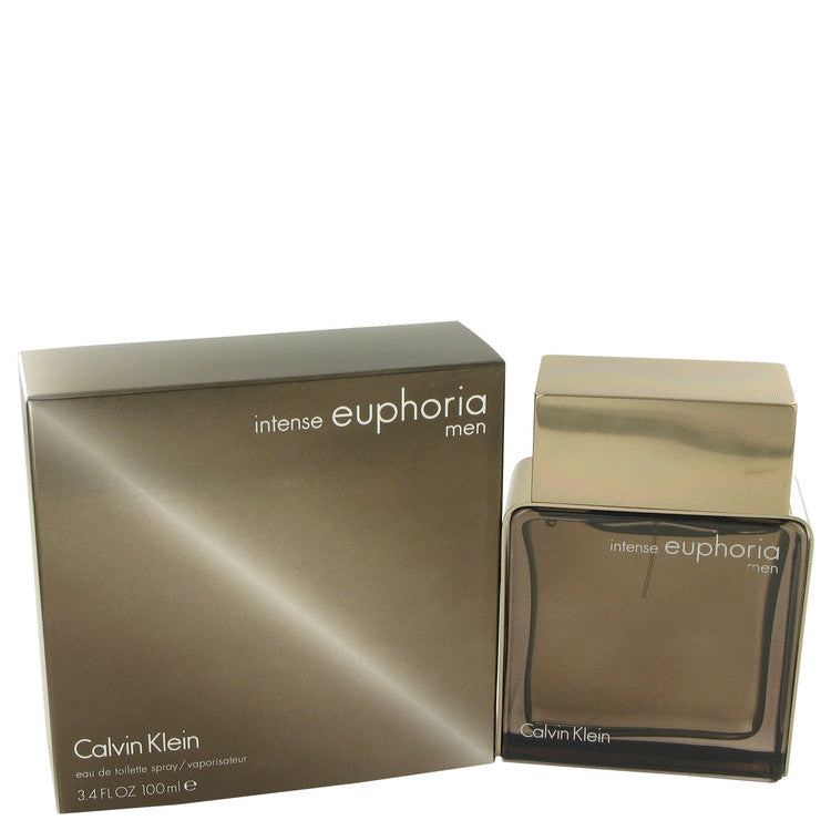 Euphoria Intense by Calvin Klein Eau De Toilette Spray 3.4 oz for Men Default Title Beauty & Fragrance - Tophatter Daily Deals