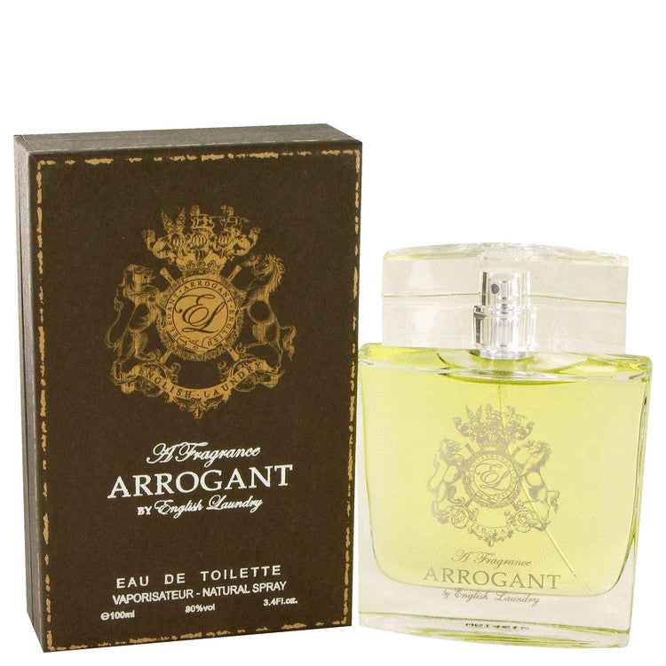 Arrogant by English Laundry Eau De Toilette Spray 3.4 oz for Men Default Title Beauty & Fragrance - Tophatter Daily Deals