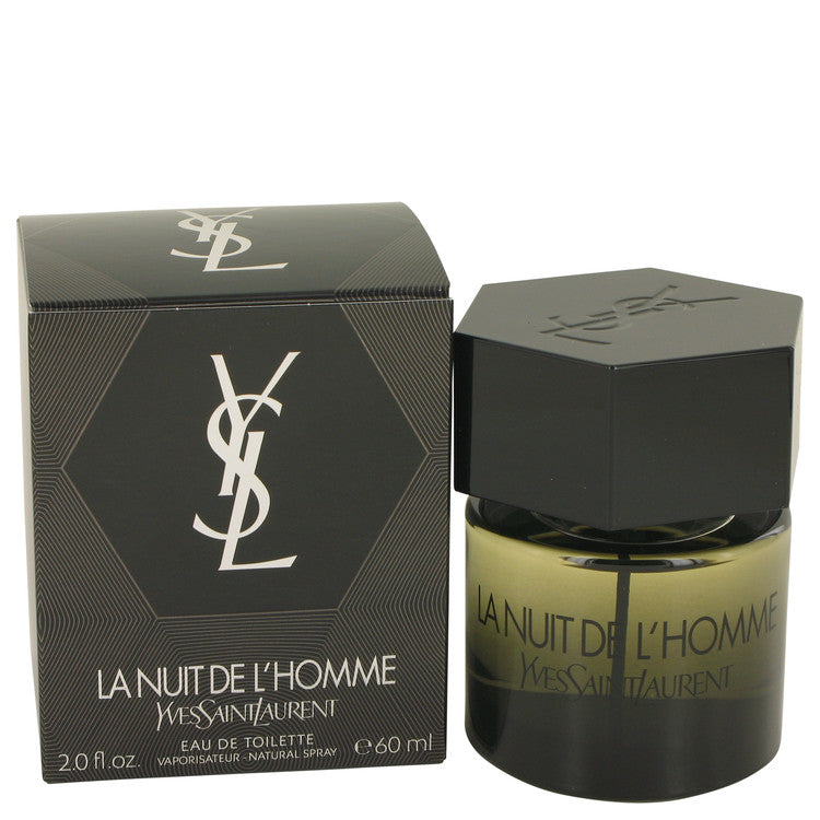 La Nuit De L'Homme by Yves Saint Laurent Eau De Toilette Spray 2 oz for Men Default Title Beauty & Fragrance - Tophatter Daily Deals
