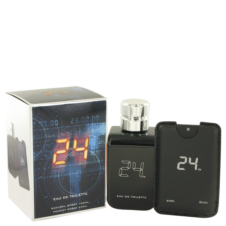 24 The Fragrance by ScentStory Eau De Toilette Spray + 0.8 oz Mini Pocket Spray 3.4 oz for Men Default Title Beauty & Fragrance - Tophatter Daily Deals