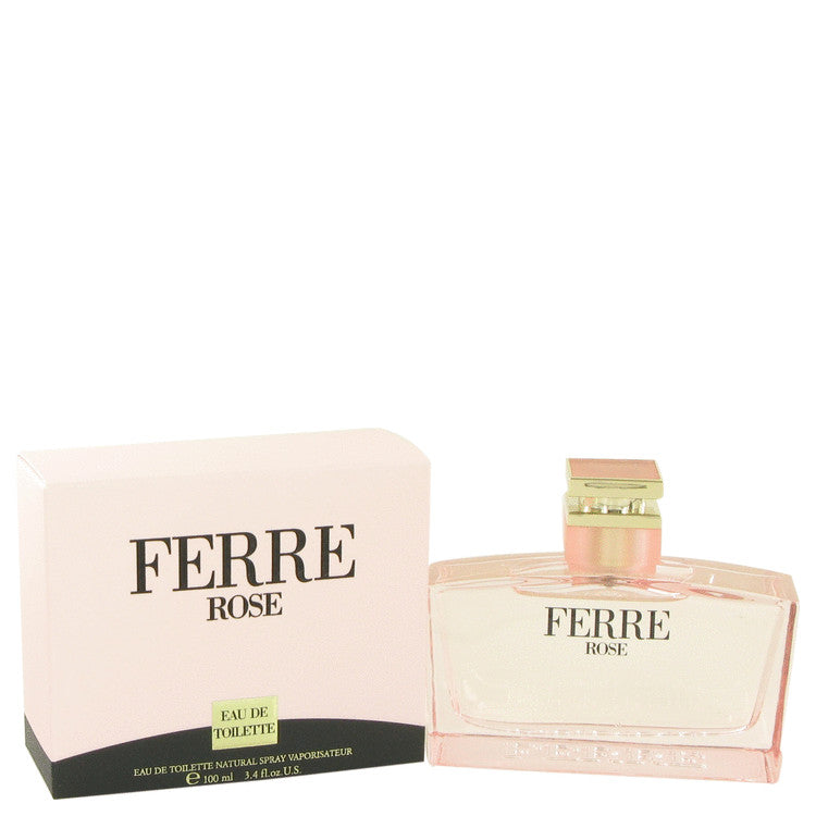 Ferre Rose by Gianfranco Ferre Eau De Toilette Spray 3.4 oz for Women Default Title Beauty & Fragrance - Tophatter Daily Deals