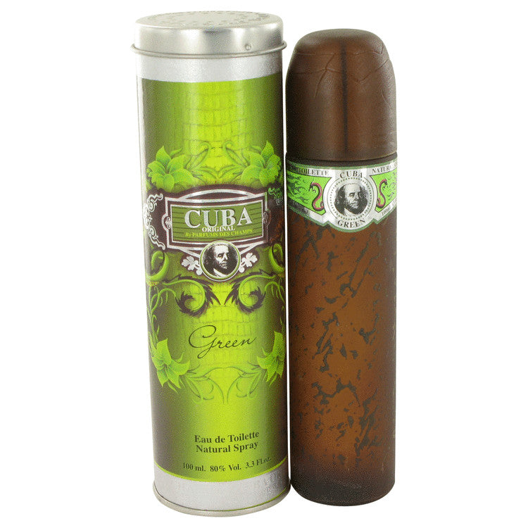 Cuba Green by Fragluxe Eau De Toilette Spray 3.4 oz for Men Default Title Beauty & Fragrance - Tophatter Daily Deals