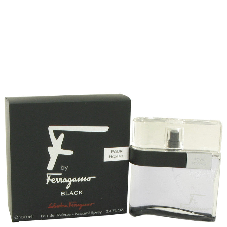 F Black by Salvatore Ferragamo Eau De Toilette Spray 3.4 oz for Men Default Title Beauty & Fragrance - Tophatter Daily Deals