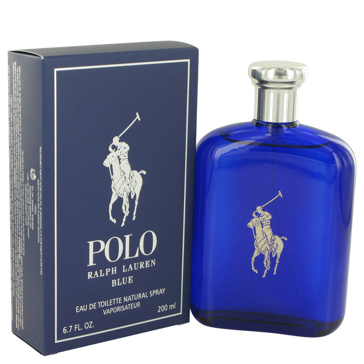 Polo Blue by Ralph Lauren Eau De Toilette Spray 6.7 oz for Men Default Title Beauty & Fragrance - Tophatter Daily Deals