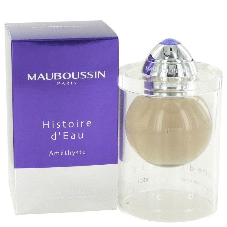 Histoire D'eau Amethyste by Mauboussin Eau De Toilette Spray 2.5 oz for Women Default Title Beauty & Fragrance - Tophatter Daily Deals