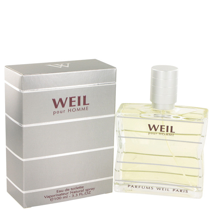 Weil Pour Homme by Weil Eau De Toilette Spray 3.4 oz for Men Default Title Beauty & Fragrance - Tophatter Daily Deals