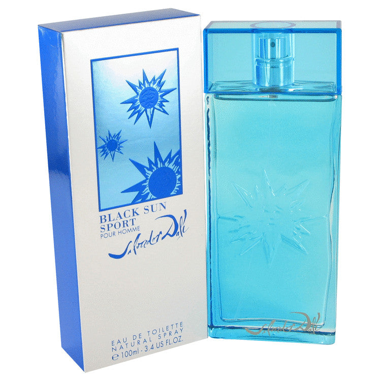 Black Sun Sport by Salvador Dali Eau De Toilette Spray 3.4 oz for Men Default Title Beauty & Fragrance - Tophatter Daily Deals