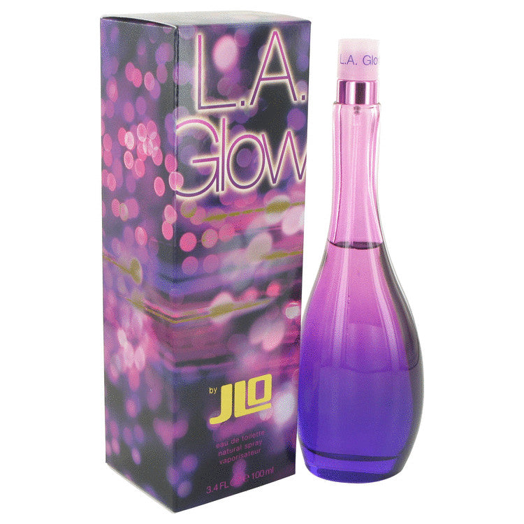 LA Glow by Jennifer Lopez Eau De Toilette Spray 3.4 oz for Women Default Title Beauty & Fragrance - Tophatter Daily Deals