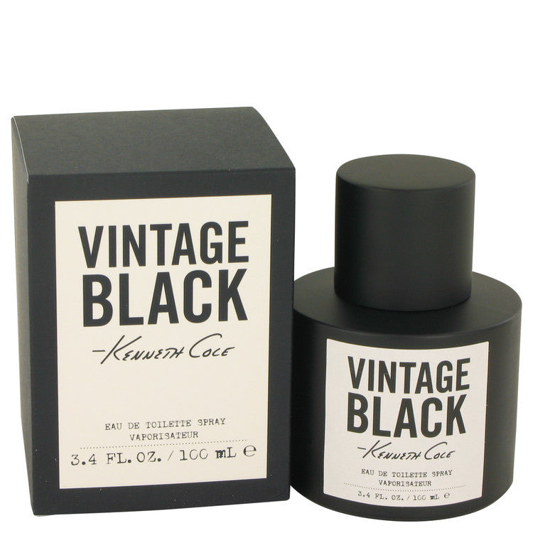 Kenneth Cole Vintage Black by Kenneth Cole Eau De Toilette Spray 3.4 oz for Men Default Title Beauty & Fragrance - Tophatter Daily Deals