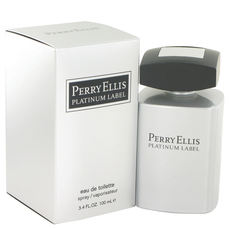 Perry Ellis Platinum Label by Perry Ellis Eau De Toilette Spray 3.4 oz for Men Default Title Beauty & Fragrance - Tophatter Daily Deals