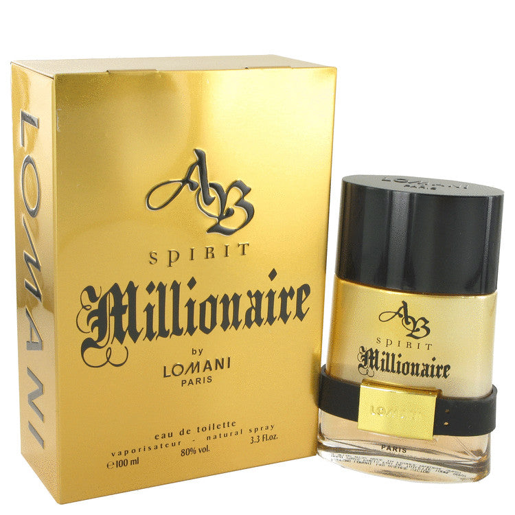 Spirit Millionaire by Lomani Eau De Toilette Spray 3.3 oz for Men Default Title Beauty & Fragrance - Tophatter Daily Deals