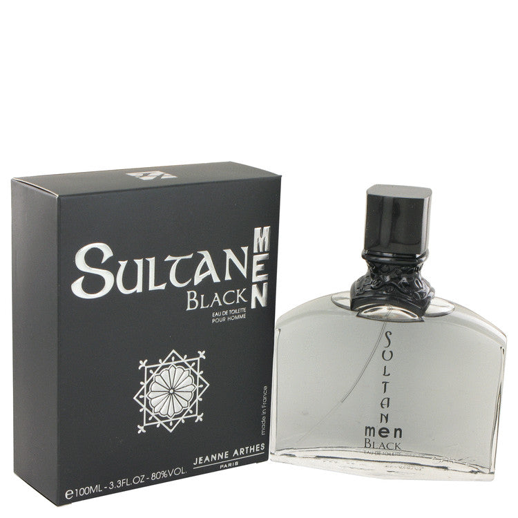 Sultan Black by Jeanne Arthes Eau De Toilette Spray 3.3 oz for Men Default Title Beauty & Fragrance - Tophatter Daily Deals