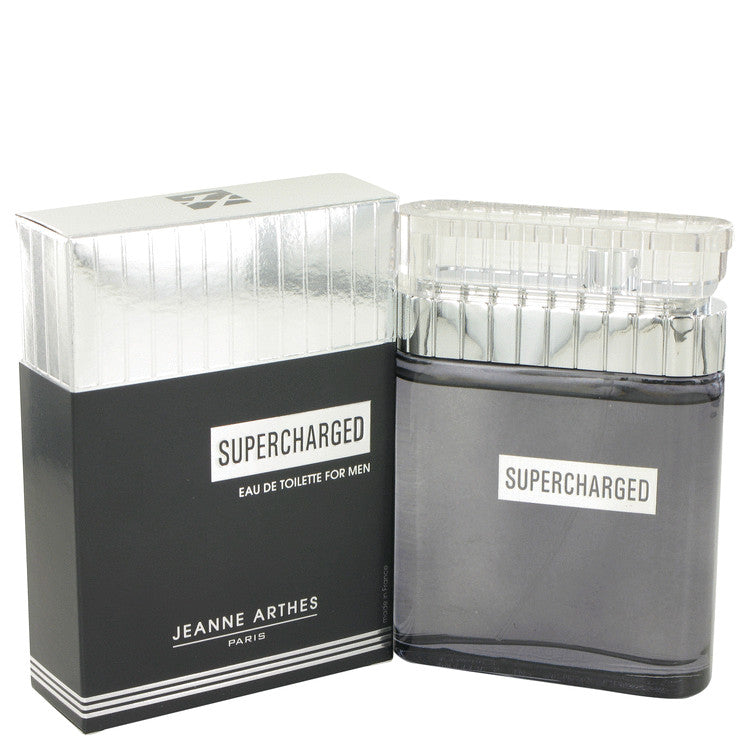 Supercharged by Jeanne Arthes Eau De Toilette Spray 3.3 oz for Men Default Title Beauty & Fragrance - Tophatter Daily Deals