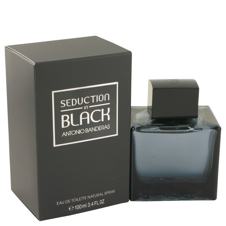 Seduction In Black by Antonio Banderas Eau De Toilette Spray 3.4 oz for Men Default Title Beauty & Fragrance - Tophatter Daily Deals