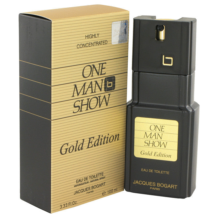 One Man Show Gold by Jacques Bogart Eau De Toilette Spray 3.3 oz for Men Default Title Beauty & Fragrance - Tophatter Daily Deals