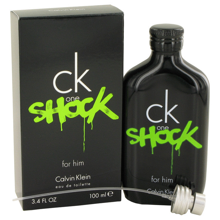 CK One Shock by Calvin Klein Eau De Toilette Spray 3.4 oz for Men Default Title Beauty & Fragrance - Tophatter Daily Deals