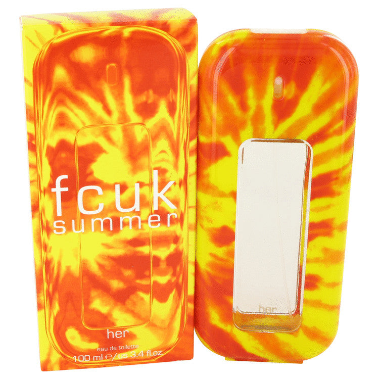 FCUK Summer by French Connection Eau De Toilette Spray 3.4 oz for Women Default Title Beauty & Fragrance - Tophatter Daily Deals