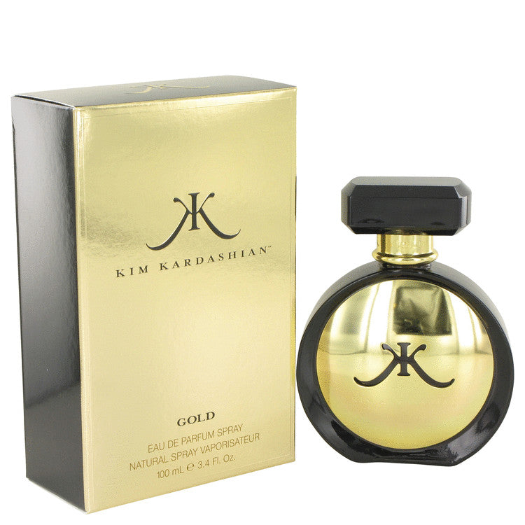 Kim Kardashian Gold by Kim Kardashian Eau De Parfum Spray 3.4 oz for Women Default Title Beauty & Fragrance - Tophatter Daily Deals