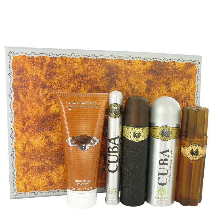 Cuba Gold by Fragluxe Gift Set -- for Men Default Title Beauty & Fragrance - Tophatter Daily Deals