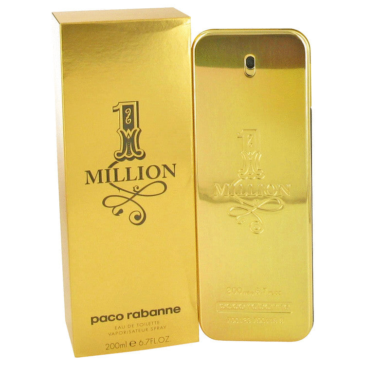 1 Million by Paco Rabanne Eau De Toilette Spray 6.7 oz for Men Default Title Beauty & Fragrance - Tophatter Daily Deals