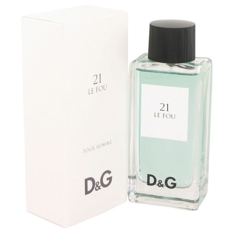 Le Fou 21 by Dolce & Gabbana Eau De Toilette Spray 3.3 oz for Men Default Title Beauty & Fragrance - Tophatter Daily Deals