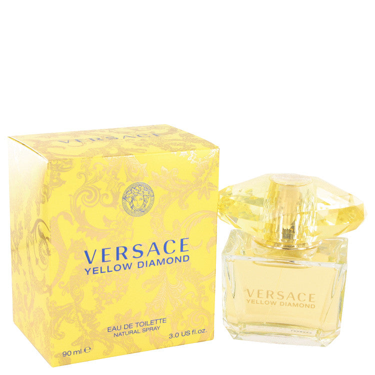Versace Yellow Diamond by Versace Eau De Toilette Spray 3 oz for Women Default Title Beauty & Fragrance - Tophatter Daily Deals