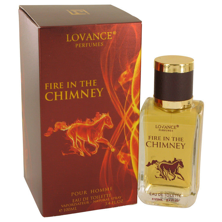 Fire In The Chimney by Lovance Eau De Toilette Spray 3.4 oz for Men Default Title Beauty & Fragrance - Tophatter Daily Deals