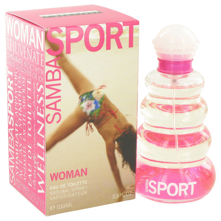 Samba Sport by Perfumers Workshop Eau De Toilette Spray 3.3 oz for Women Default Title Beauty & Fragrance - Tophatter Daily Deals