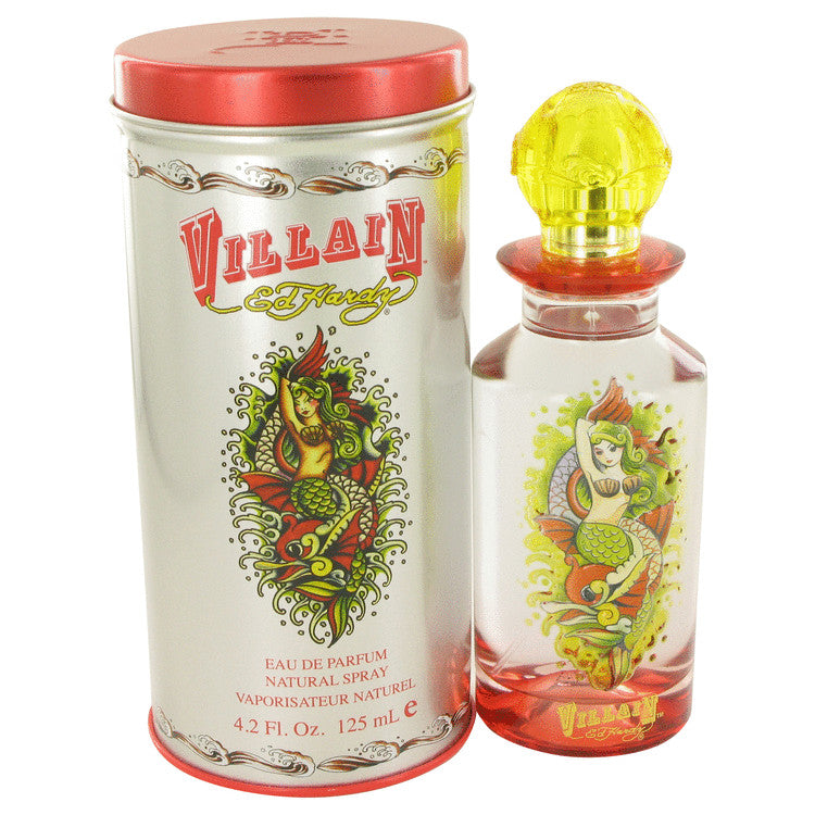 Ed Hardy Villain by Christian Audigier Eau De Parfum Spray 4.2 oz for Women Default Title Beauty & Fragrance - Tophatter Daily Deals
