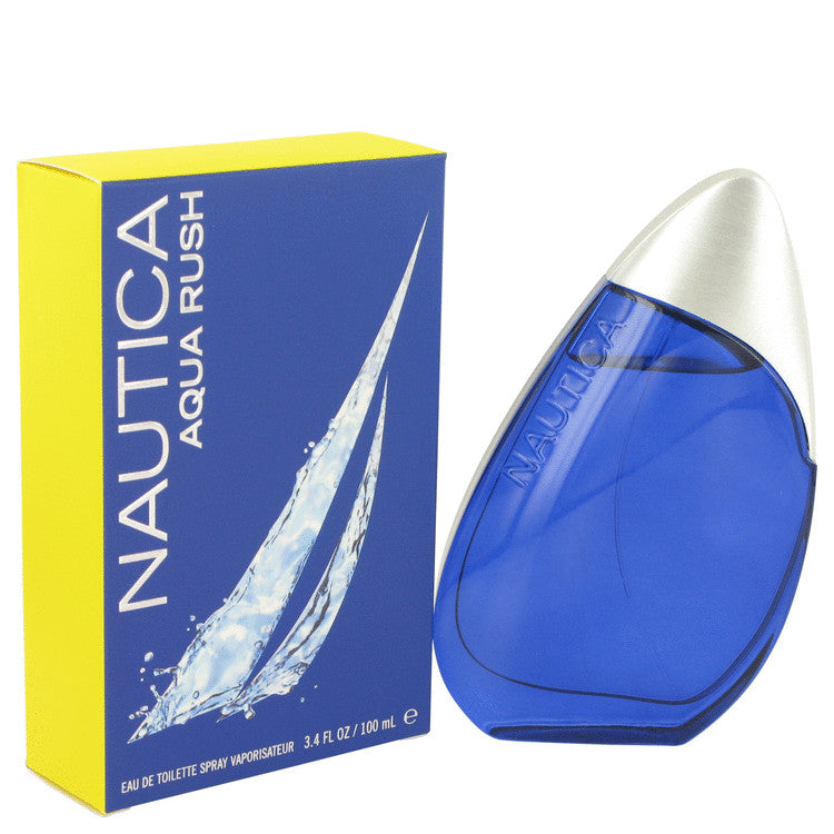 Nautica Aqua Rush by Nautica Eau De Toilette Spray 3.4 oz for Men Default Title Beauty & Fragrance - Tophatter Daily Deals