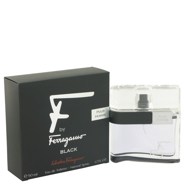 F Black by Salvatore Ferragamo Eau De Toilette Spray 1.7 oz for Men Default Title Beauty & Fragrance - Tophatter Daily Deals