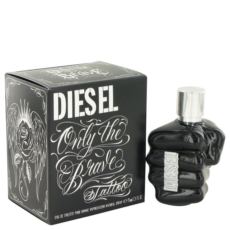 Only The Brave Tattoo by Diesel Eau De Toilette Spray 2.5 oz for Men Default Title Beauty & Fragrance - Tophatter Daily Deals