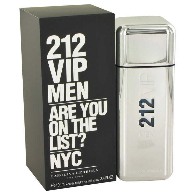 212 Vip by Carolina Herrera Eau De Toilette Spray 3.4 oz for Men Default Title Beauty & Fragrance - Tophatter Daily Deals