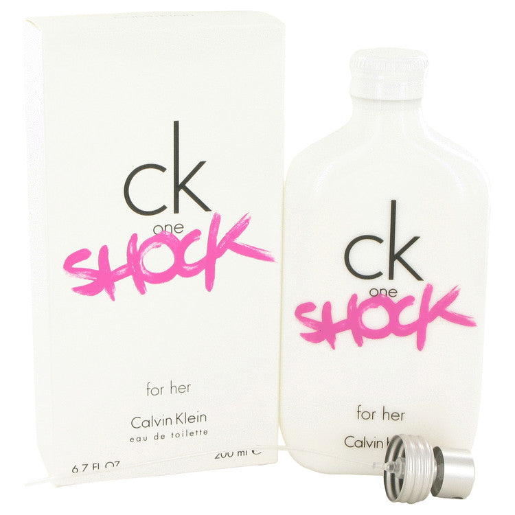 CK One Shock by Calvin Klein Eau De Toilette Spray 6.7 oz for Women Default Title Beauty & Fragrance - Tophatter Daily Deals
