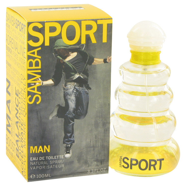 Samba Sport by Perfumers Workshop Eau De Toilette Spray 3.3 oz for Men Default Title Beauty & Fragrance - Tophatter Daily Deals