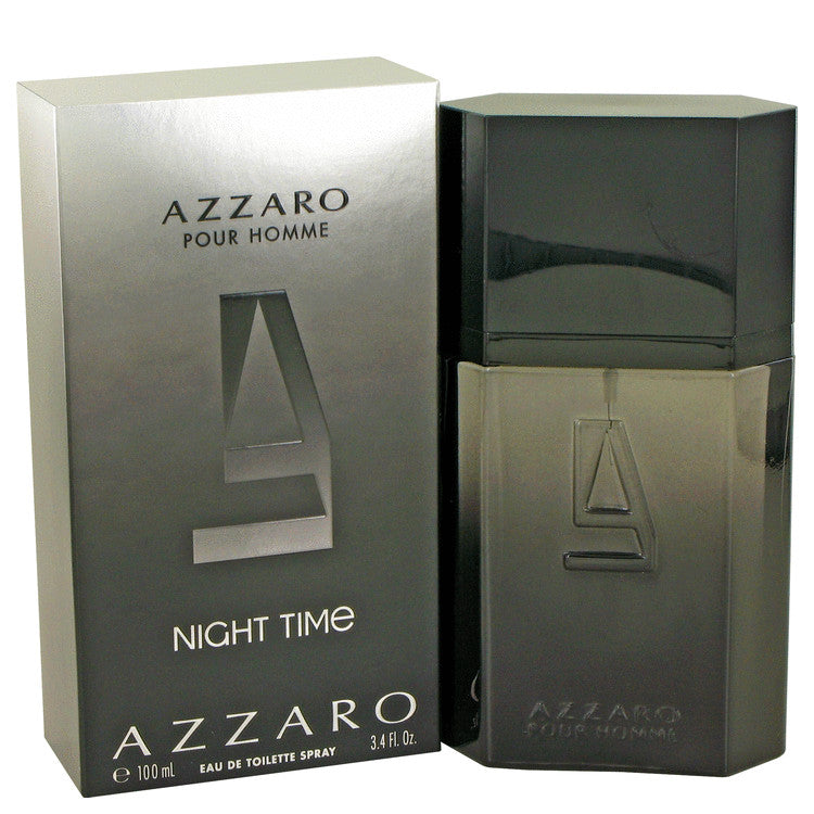 Azzaro Night Time by Azzaro Eau De Toilette Spray 3.4 oz for Men Default Title Beauty & Fragrance - Tophatter Daily Deals