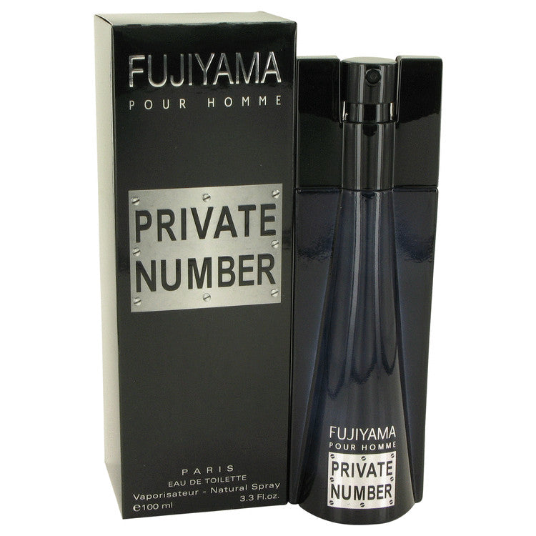 Fujiyama Private Number by Succes De Paris Eau De Toilette Spray 3.3 oz for Men Default Title Beauty & Fragrance - Tophatter Daily Deals