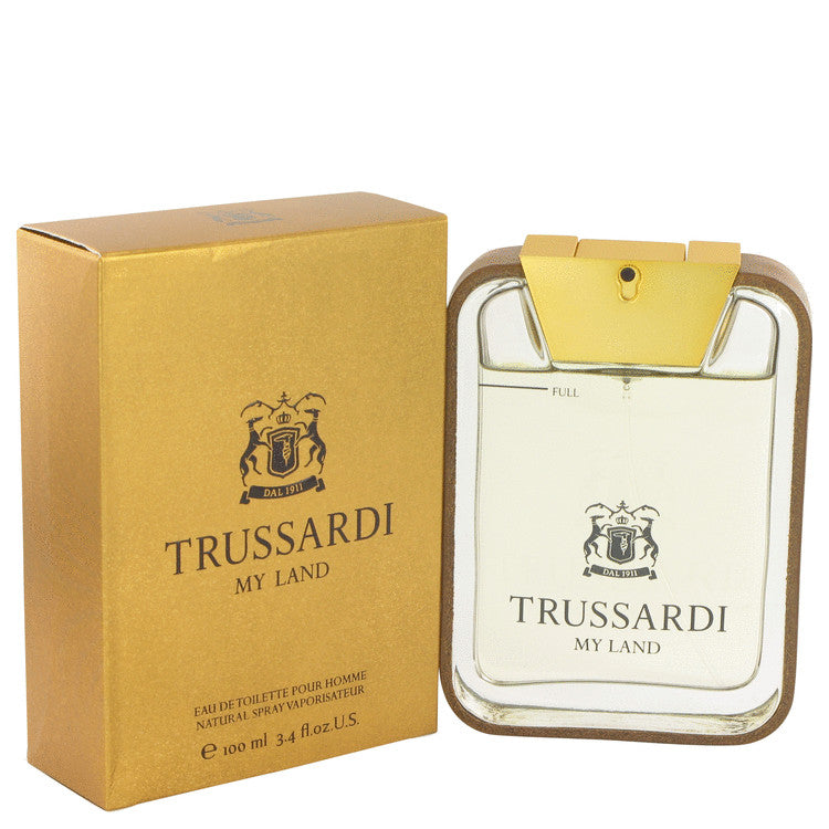 Trussardi My Land by Trussardi Eau De Toilette Spray 3.4 oz for Men Default Title Beauty & Fragrance - Tophatter Daily Deals
