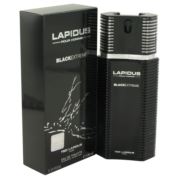 Lapidus Black Extreme by Ted Lapidus Eau De Toilette Spray 3.4 oz for Men Default Title Beauty & Fragrance - Tophatter Daily Deals