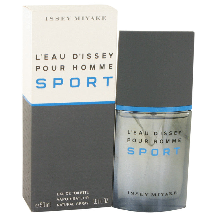 L'eau D'Issey Pour Homme Sport by Issey Miyake Eau De Toilette Spray 1.7 oz for Men Default Title Beauty & Fragrance - Tophatter Daily Deals