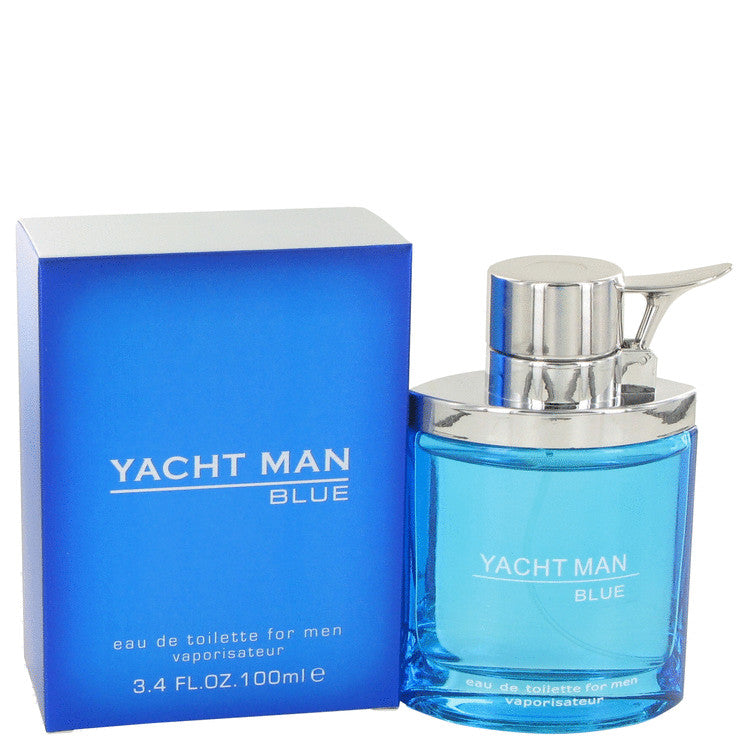 Yacht Man Blue by Myrurgia Eau De Toilette Spray 3.4 oz for Men Default Title Beauty & Fragrance - Tophatter Daily Deals