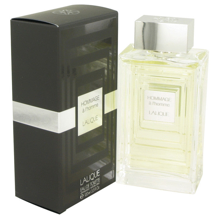 Lalique Hommage a L'Homme by Lalique Eau De Toilette Spray 3.3 oz for Men Default Title Beauty & Fragrance - Tophatter Daily Deals