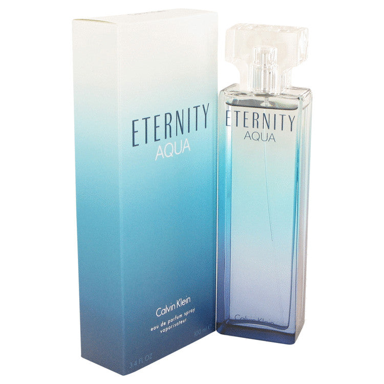 Eternity Aqua by Calvin Klein Eau De Parfum Spray 3.4 oz for Women Default Title Beauty & Fragrance - Tophatter Daily Deals