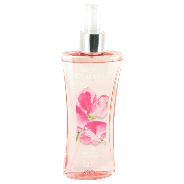 Body Fantasies Signature Pink Sweet Pea Fantasy by Parfums De Coeur Body Spray 8 oz for Women Default Title Beauty & Fragrance - Tophatter Daily Deals