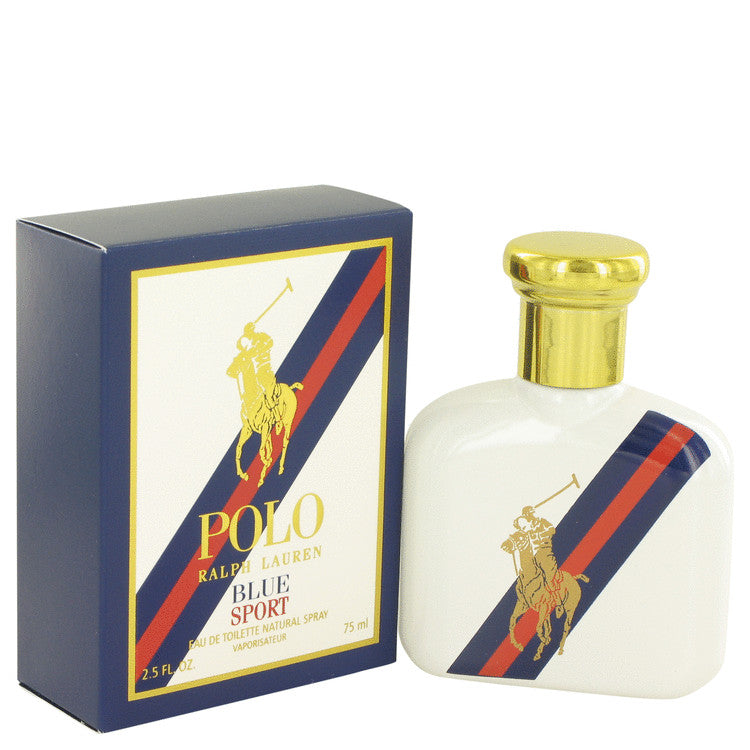 Polo Blue Sport by Ralph Lauren Eau De Toilette Spray 2.5 oz for Men Default Title Beauty & Fragrance - Tophatter Daily Deals
